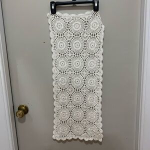 Elegant Crochet table runner